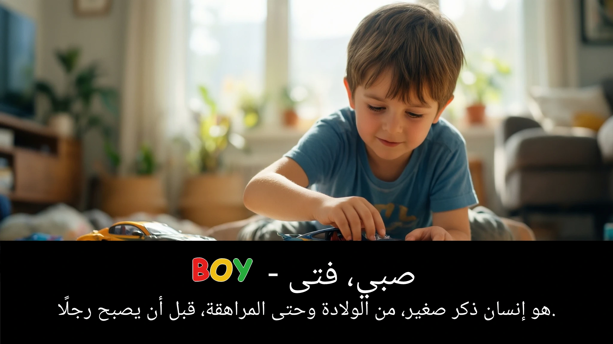 Arabic Illustration for boy